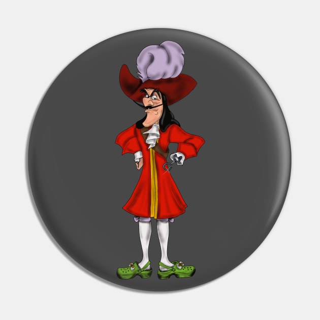 What a croc! - Captain Hook - Pin