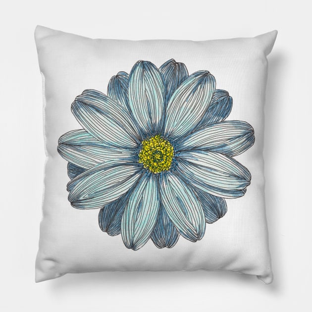 Forget Me Not Pillow by Kyko619