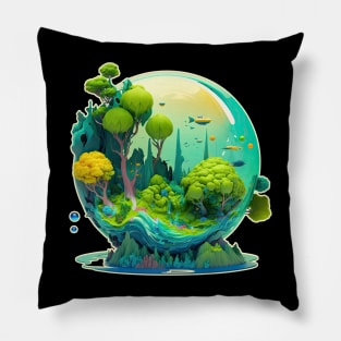 Biosphere Odyssey Pillow