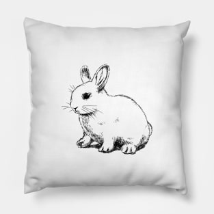 Bunny print Pillow