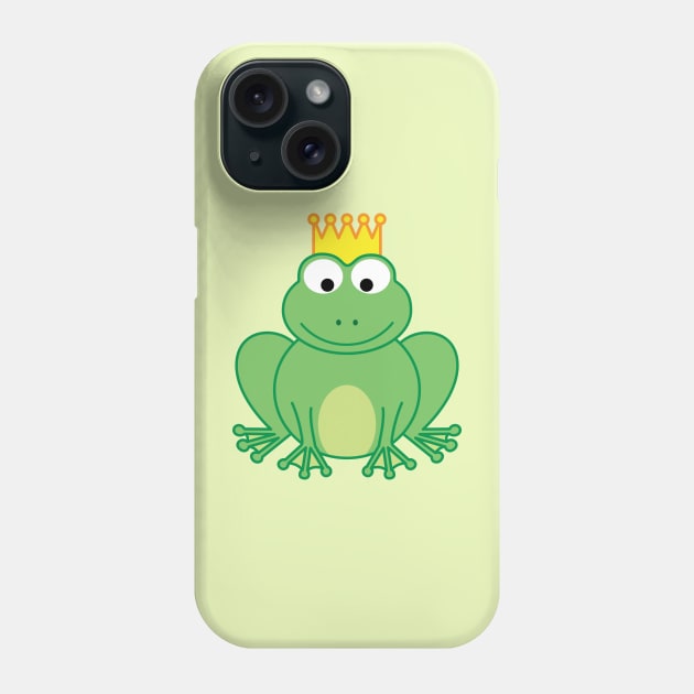 Frog Prince | by queenie's cards Phone Case by queenie's cards