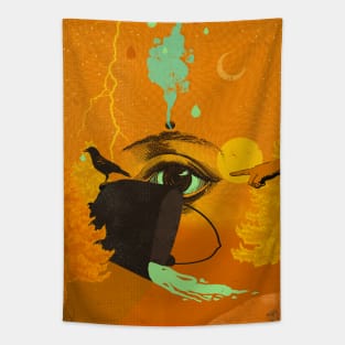 WITCHY CAULDRON Tapestry