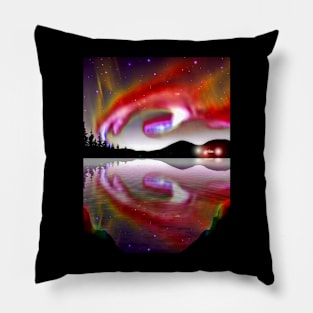 Aurora Borealis Pillow