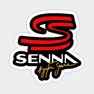 vintage senna Magnet