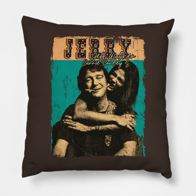 The Jerry Jeff Walker Pillow by freshtext Apparel10