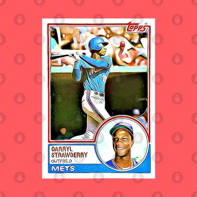 Darryl Strawberry: 1983 Flashback Champs by flashbackchamps