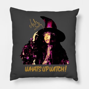 Whats Up Witch Erykah Badu Pillow