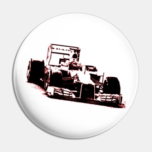 Formula One Racer Pin