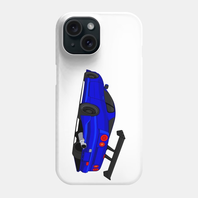 SKYLINE GTR R34 DARK-BLUE Phone Case by VENZ0LIC