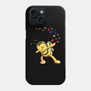 Puzzles Autism Awareness Honey Bee Phone Case