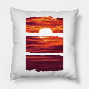 Sunset vibes Pillow