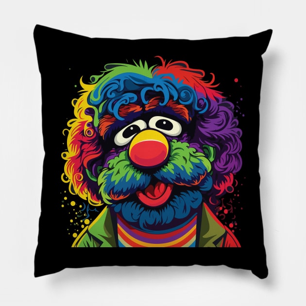 Colorize Muppet Pillow by vectrus