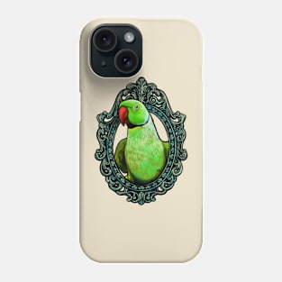 Parrot Cameo: Ringneck Parrot Phone Case