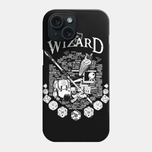 RPG Class Series: Wizard - White Version Phone Case