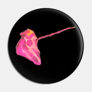 Pastel Unicom Skull Pin