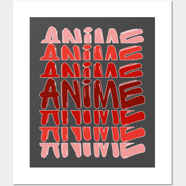 Anime Otaku Wordle T-Shirts | LookHUMAN