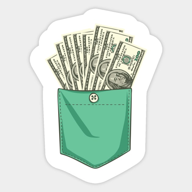 Pocket Money - Money - Sticker