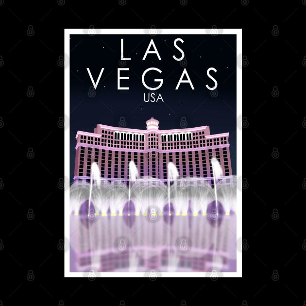 Las Vegas by Omega Art