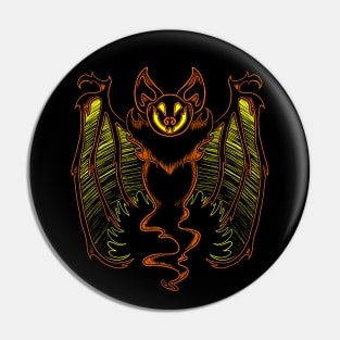 Hollow Bat Spirit Pin