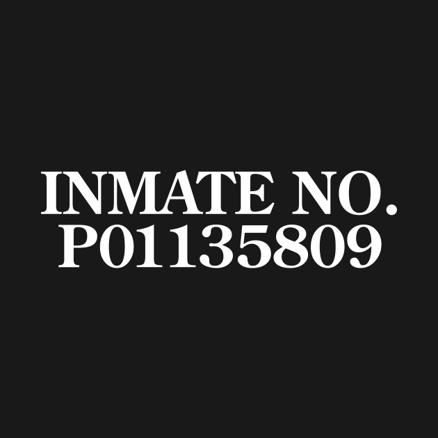 Real Donald Trump Inmate Number by kevinlove_