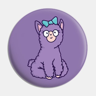 Momma Llama Pin