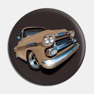 1959 Chevy Apache pick up truck Pin