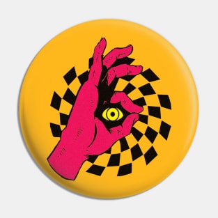 the devil eyes art Pin