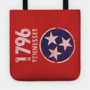 Vintage 1976 Tennessee State Flag Tote