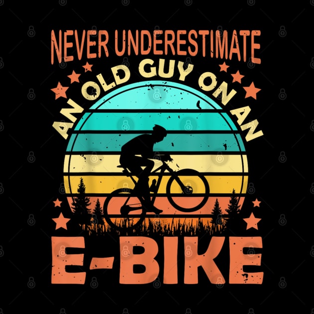 Never Underestimate A Old man With A Bicycle by rhazi mode plagget