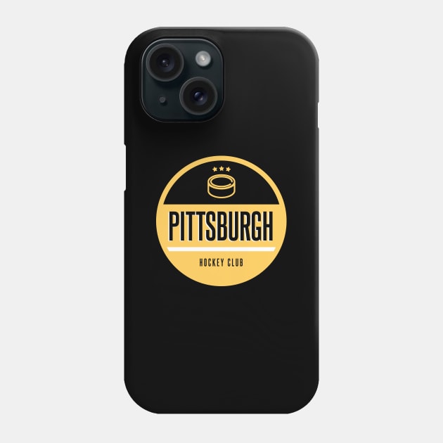 Pittsburgh hockey club Phone Case by BVHstudio