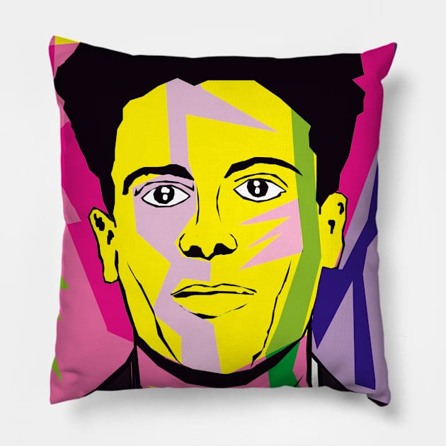 Jean Vigo 2 Pillow by Exile Kings 