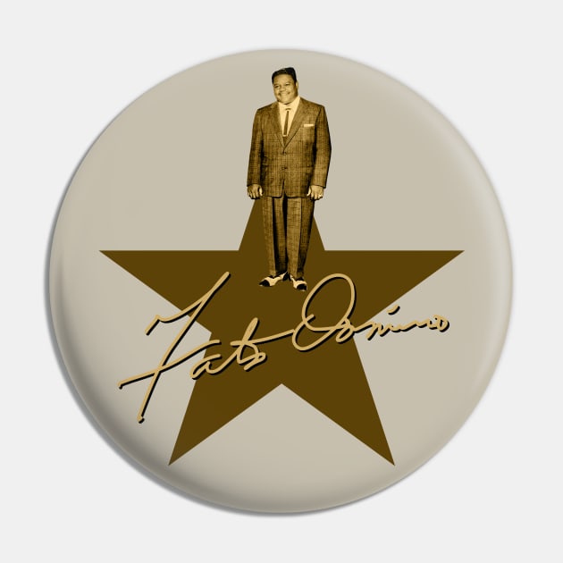 Fats Domino - Signature Pin by PLAYDIGITAL2020