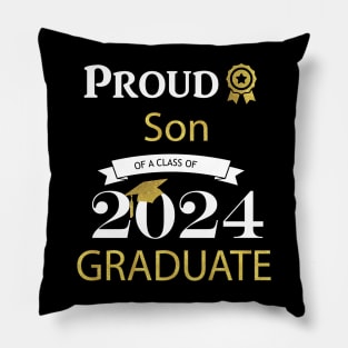 proud son of a class of 2024 graduates Pillow