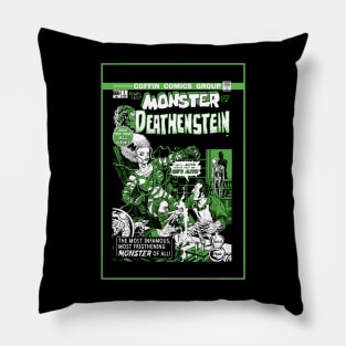 The Monster of Deathenstein Pillow