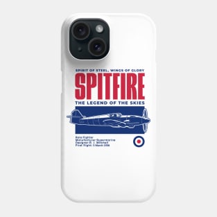 Supermarine Spitfire | WW2 Plane Phone Case