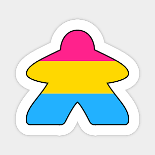 Pansexual Meeple Magnet