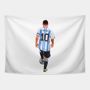 Messi Argentina Tapestry