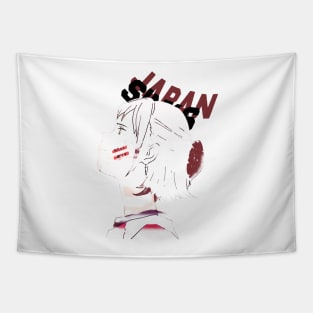 Japan Sinks ''SAVE US'' V1 Tapestry