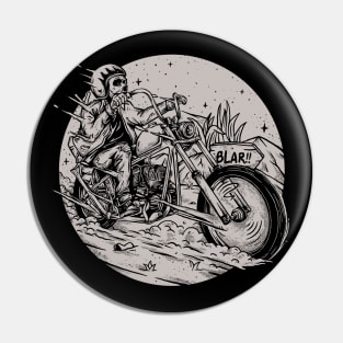Skull Rider - Death Rider Chopper Pin