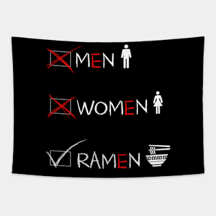 Ramen over everyhting Tapestry