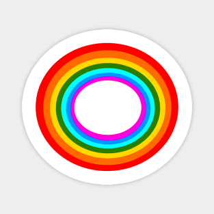 Rainbow print Magnet