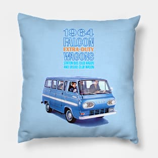 1964 FORD FALCON WAGON - advert Pillow