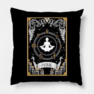 D&D Monk Tarot Pillow