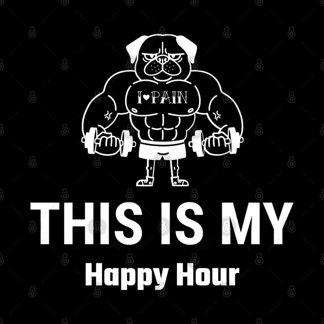 This is My Happy Hour by Ognisty Apparel