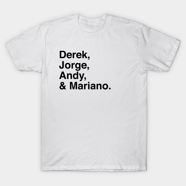 yankees core four shirt