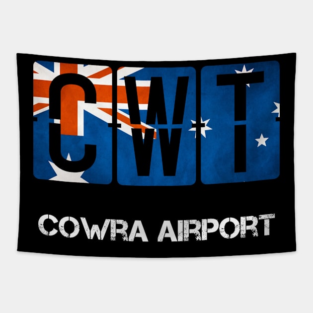 CWT Cowra Airport code Tapestry by Storeology