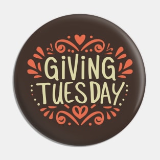 Giving Tuesday – November Pin