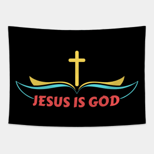 Jesus Is God | Christian Tapestry