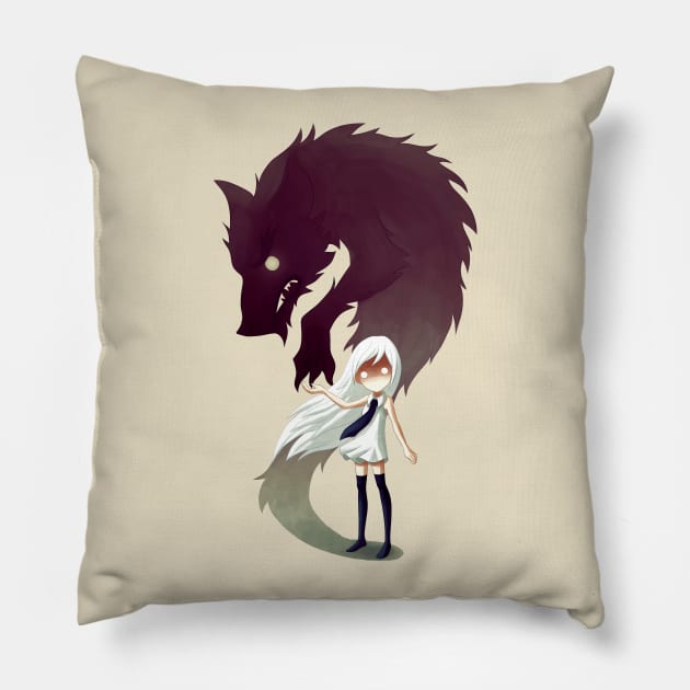 Werewolf Pillow by Freeminds