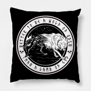 Wolf Of Odin! #110 Pillow